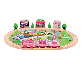 39pcs happy birthday train set