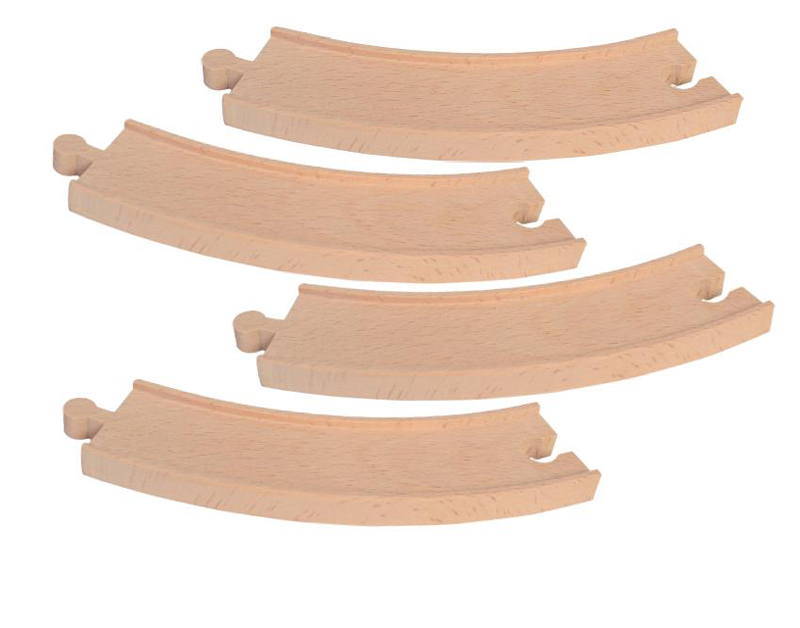 6 curved track combination